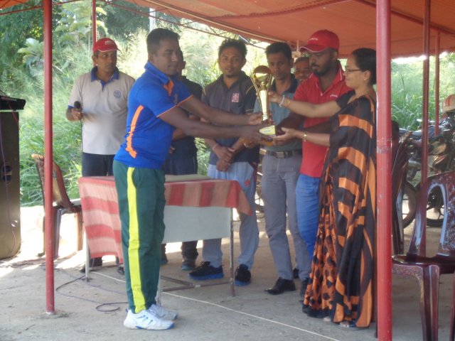 Organizing Inter state institute cricket tournament 2019  at Abimansala ground